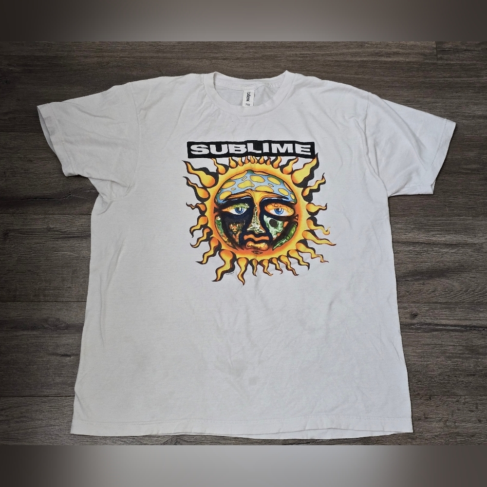 Sublime Short Sleeve Tee Size Large Streetwear Band Festival Casual